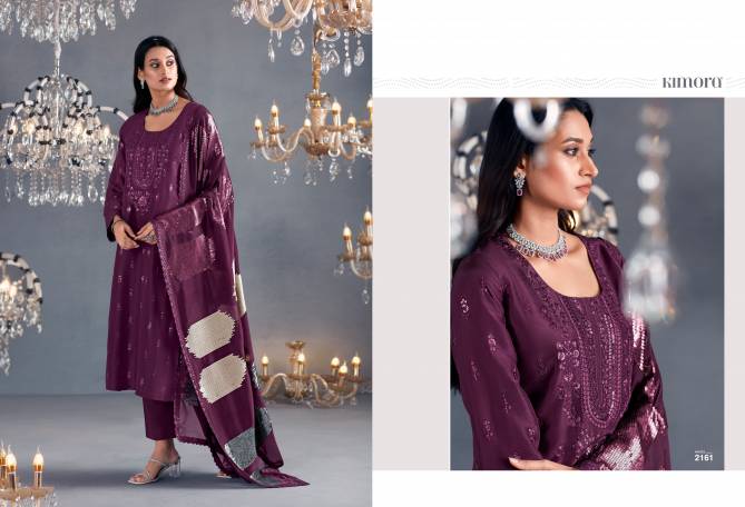 Hazel By Kimora Heer Russian Silk Printed Salwar Kameez Wholesale Price In Surat
